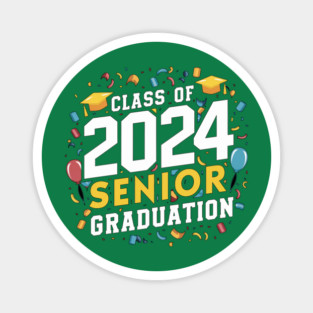 Class Of 2024 Senior Magnet