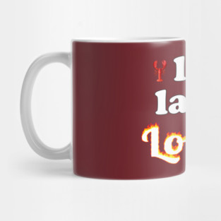 live laugh lobster Mug