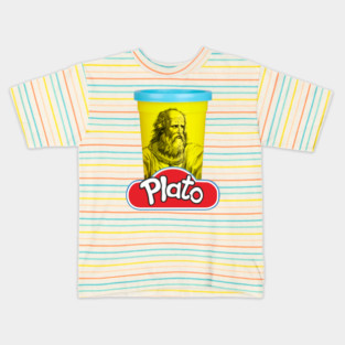 Plato Play Doh Philosophy pun Kids T-Shirt
