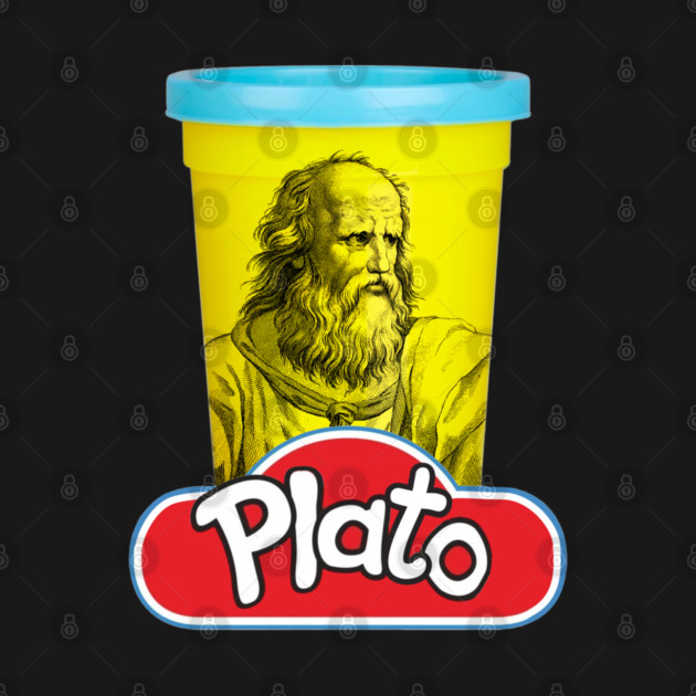 Plato Play Doh Philosophy pun by snazzyseagull