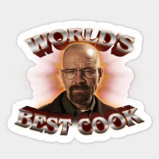 World's Best Cook Walter White Breaking Bad Design Sticker