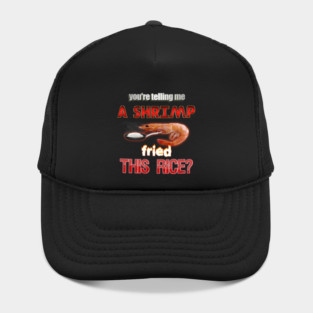 You're Telling Me A Shrimp Fried This Rice? Dad Joke Pun Hat