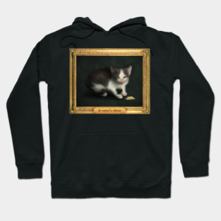 Cheese Cat Meme Hoodie