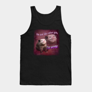 Possum Meme Tank Top