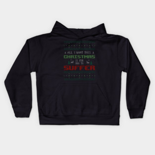 Ugly Christmas Sweater Kids Hoodie