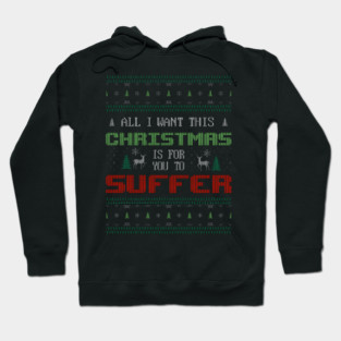 Ugly Christmas Sweater Hoodie