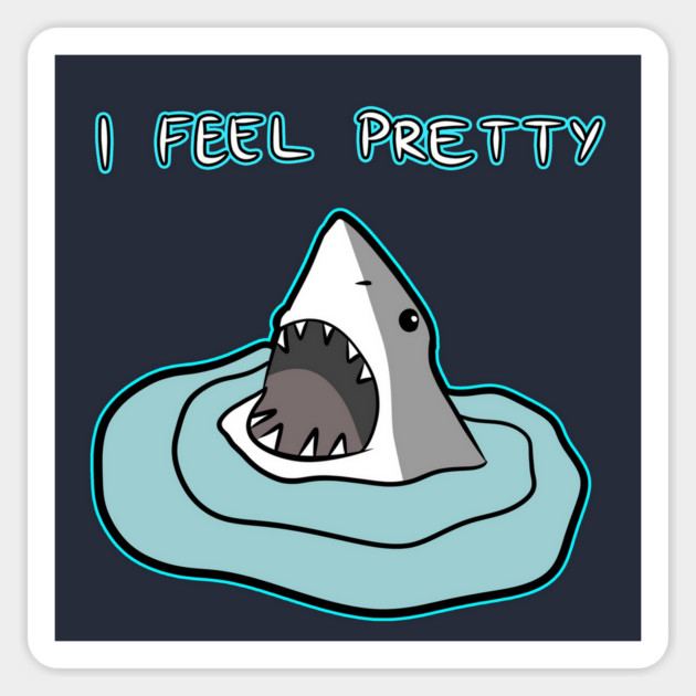 I FEEL PRETTY Sticker by roxiqt