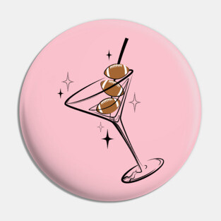 Football-tini Pin