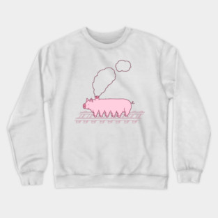 Piggy train Crewneck Sweatshirt