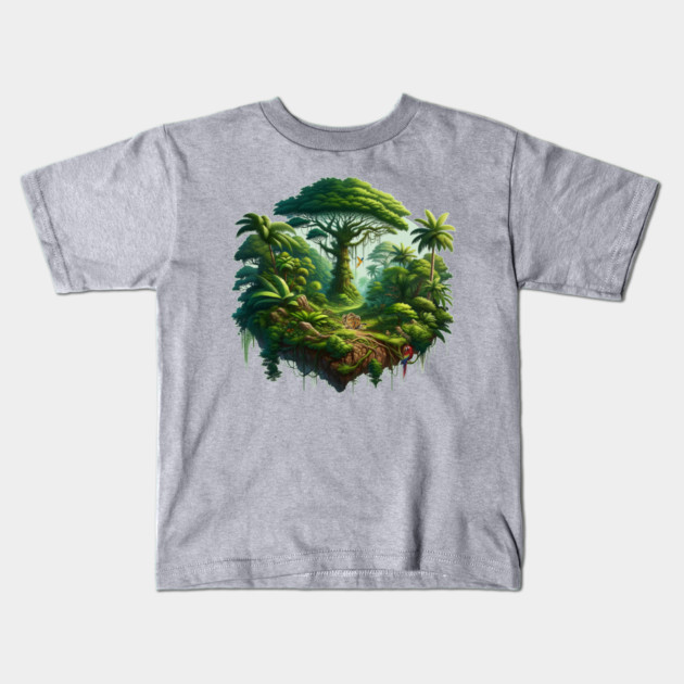 Rainforest Kids T-Shirt by HolidayBug