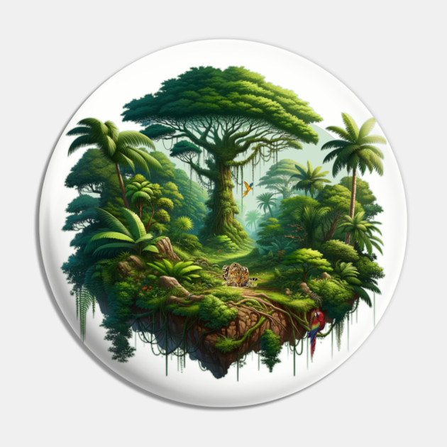 Rainforest Pin by HolidayBug