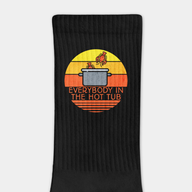 Retro Sunset Lobster Pot, Hot Tub by HolidayBug