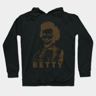 VINTAGE -  Betty white smile Hoodie