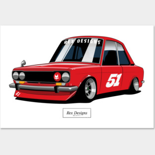 Datsun Bluebird 510 Posters and Art