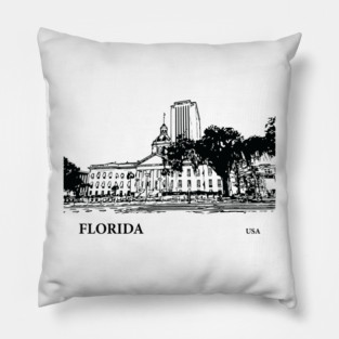 Florida State USA Pillow