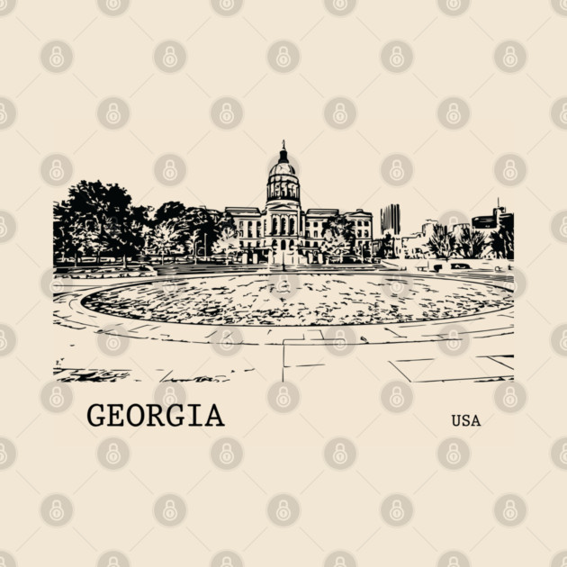 Georgia State USA by Lakeric