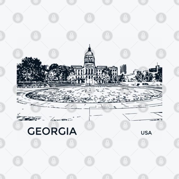 Georgia State USA by Lakeric
