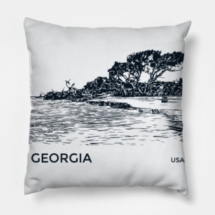 Georgia USA Pillow