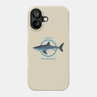 Reefhorse Great White Shark Phone Case