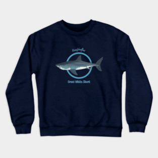 Reefhorse Great White Shark Crewneck Sweatshirt