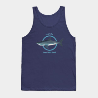Reefhorse Great White Shark Tank Top