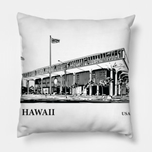 Hawaii State USA Pillow
