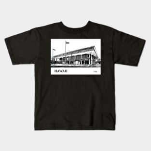 Hawaii State USA Kids T-Shirt