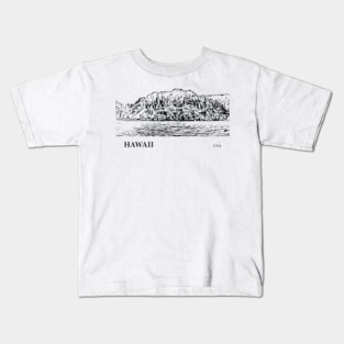 Hawaii USA Kids T-Shirt