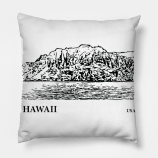 Hawaii USA Pillow