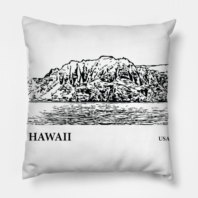 Hawaii USA Pillow by Lakeric