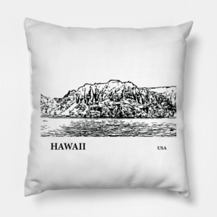 Hawaii USA Pillow