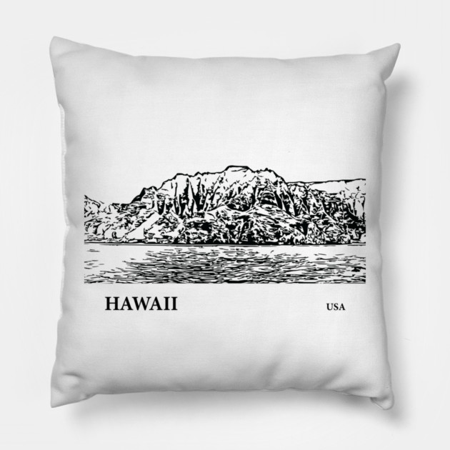 Hawaii USA Pillow by Lakeric