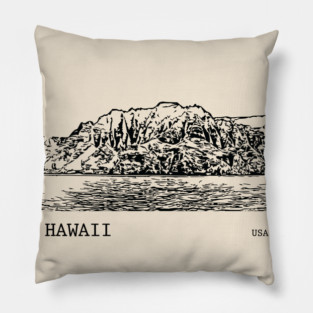 Hawaii USA Pillow