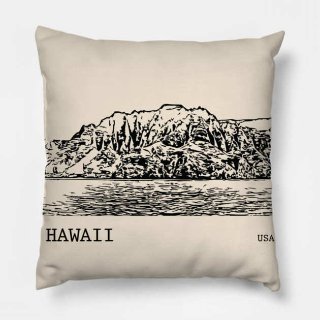 Hawaii USA Pillow by Lakeric