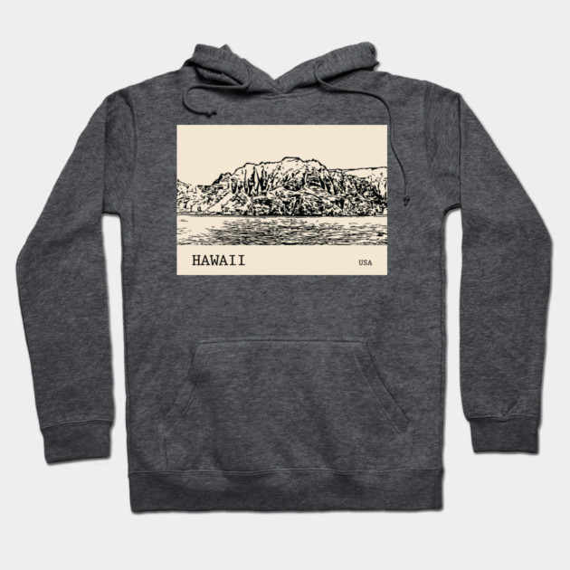 Hawaii USA Hoodie by Lakeric