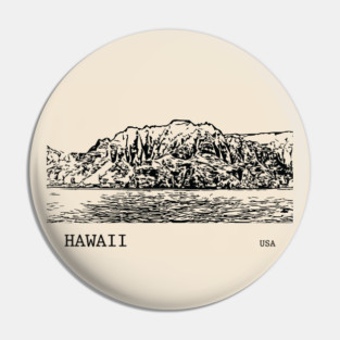 Hawaii USA Pin