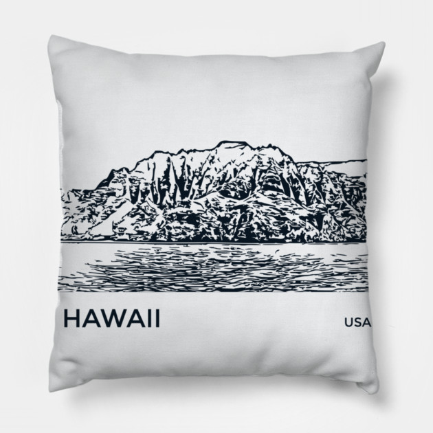 Hawaii USA Pillow by Lakeric