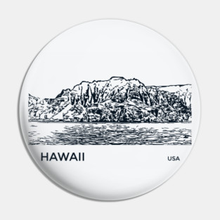 Hawaii USA Pin