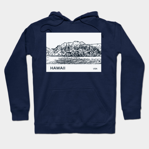 Hawaii USA Hoodie by Lakeric