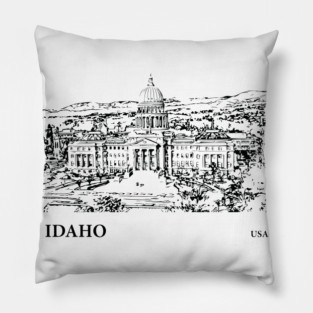 Idaho State USA Pillow