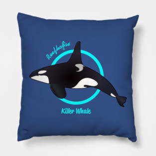 Reefhorse Killer Whale Pillow