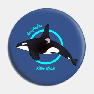 Reefhorse Killer Whale Pin