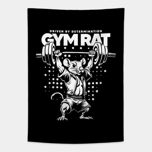 GYM RAT Tapestry by artslaves