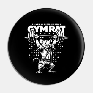 GYM RAT Pin