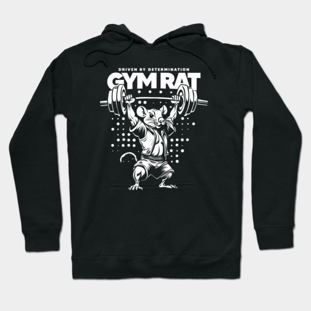 GYM RAT Hoodie by artslaves
