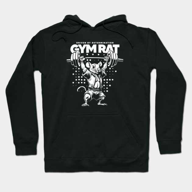 GYM RAT Hoodie by artslaves