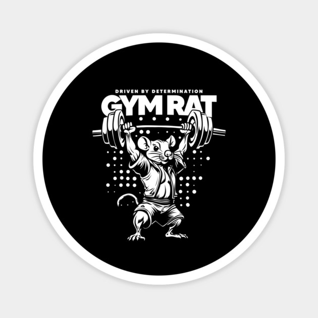 GYM RAT Magnet by artslaves