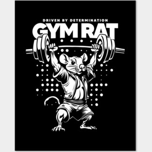 GYM RAT Posters and Art