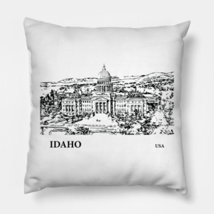 Idaho State USA Pillow