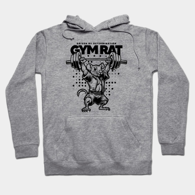 GYM RAT Hoodie by artslaves